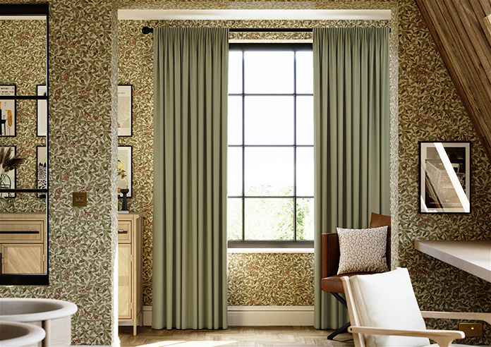 Stamford, Sage - Made to Measure Curtains - Image 3
